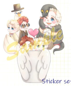 [Set] Good Omens Sticker