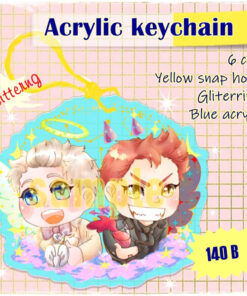 Good Omens Acrylic Keychain