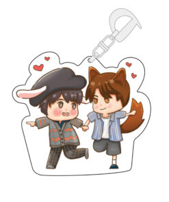 BoZhan Arcylic Keychain