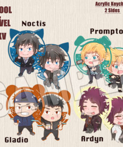 School&Travel Acrylic Keychain -Final Fantasy XV