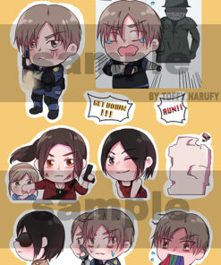 Resident Evil 2 sticker