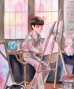 Artist Xiaozhan  | postcard a6