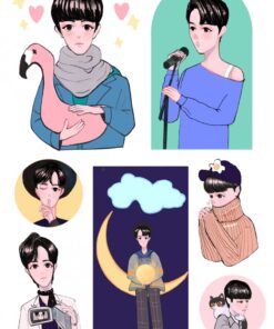 Xiaozhan sticker a6
