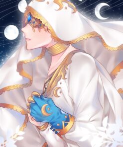 Eli Lunar phase Postcard