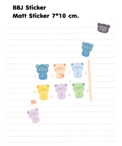 BBJ Sticker Pastel ver. | Paeristar Factory