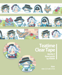 Teatime Clear Tape | PAKKIN
