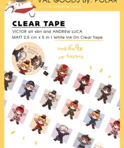 CLEAR TAPE VAL *White Ink* | POLAR
