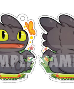 [HTTYD] Toothless Standee and Keychain