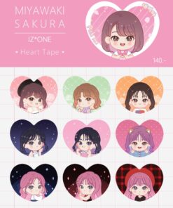 Sakura Heart Tape | Minipuffins