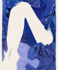 Print: Blue Medusa (บันทึกแท่งถ่าน)