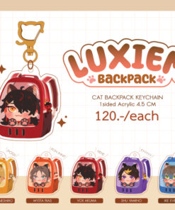 Luxiem backpack keychains