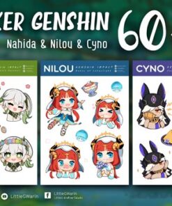 LittleG : Genshin Sticker Collection