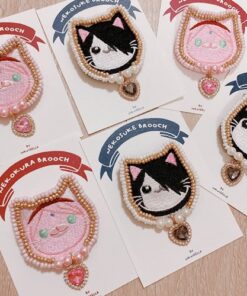 SS Embroidery Brooch