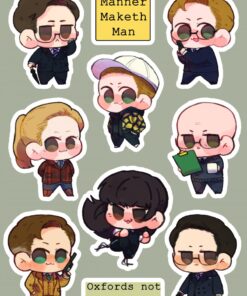 Manner maketh Men |Sticker Kingsman