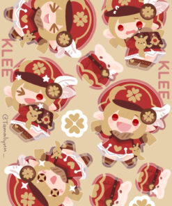 Gold Sticker Klee