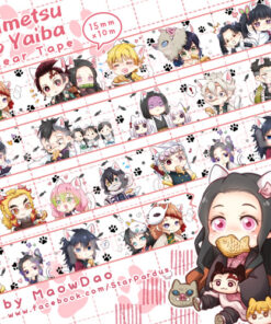 Kimetsu no Yaiba : Lovely Kitty Clear Tape