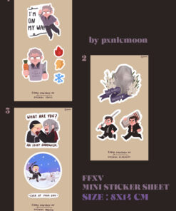 Final Fantasy : XV Mini Sticker Sheet