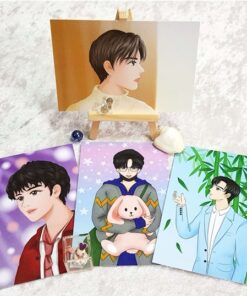 Postcard Glitter - XiaoZhan