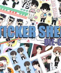 STICKER 10x10 cm
