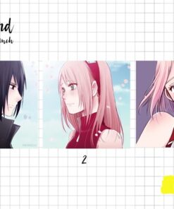 SasuSaku Postcard (Glitter)