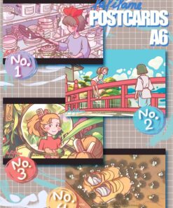 STUDIO GHIBLI POSTCARD | FAFIFAME