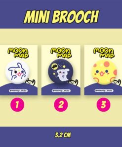 Mini Brooch | Moonmap