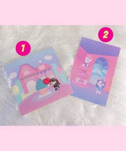 Glitter Postcard | Jisoo,Jennie