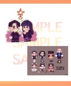 The Umbrella Academy || Stickers / Acrylic Keychain (holographic crystal)