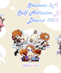 Genshin stickers set