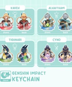 Genshin Impact : Poker SET Keychain