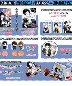 BSD DOUJINSHI + STAND ACRYLIC + PVC CLEAR CARD, etc.,