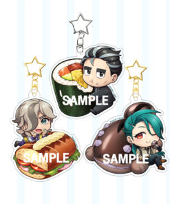 Paldea Trainers Keychain