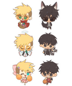 sticker trigun wv (6 ลาย)