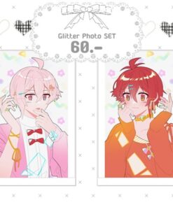 Glitter photo set TENN & RIKU