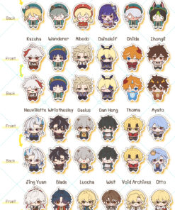 Acrylic Standee Keychain