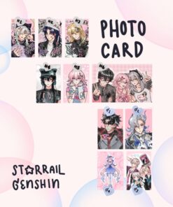 honkai & genshin photocard