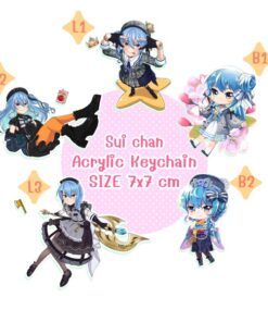 Sui chan Acrylic Keychain SIZE 7x7 cm