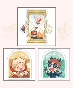 Die-cut sticker Good Omens