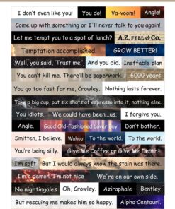 [Sticker sheet] Ineffable quote ไซส์ใหญ่ (A5)