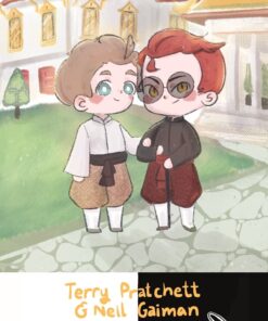 good omens postcard 4*6 inches