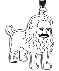 BlackBeard Doggy Keychain