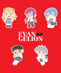 [evangelion] Pilot Sticker Pack