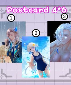 Genshin Impact Postcard 4*6