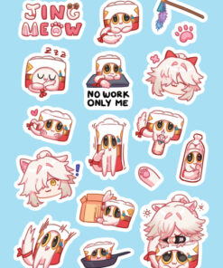 Jingmeow A6 Sticker