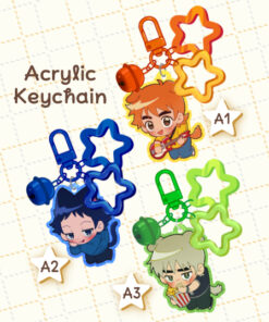 Acrylic Keychain Star [SPTO] | Ujeen