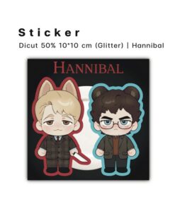 Sticker Sheet (Glitter) - Hannigram