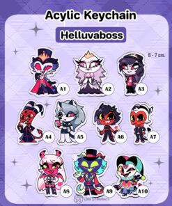Acylic Keychain - Helluvaboss