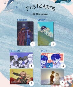 Nijisanji & games postcard / wklkwliscool