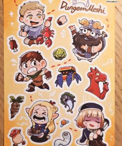 [Dungeon Meshi] sticker A6