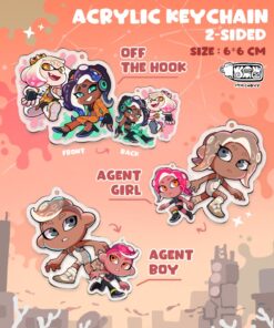 [Splatoon] Side order Acrylic keychain